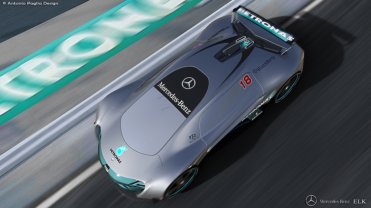 Elk，Benz，Elk electric vehicle，conceptual design，